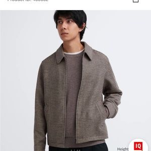 Uniqlo Houndstooth Blouson Jacket Men’s medium